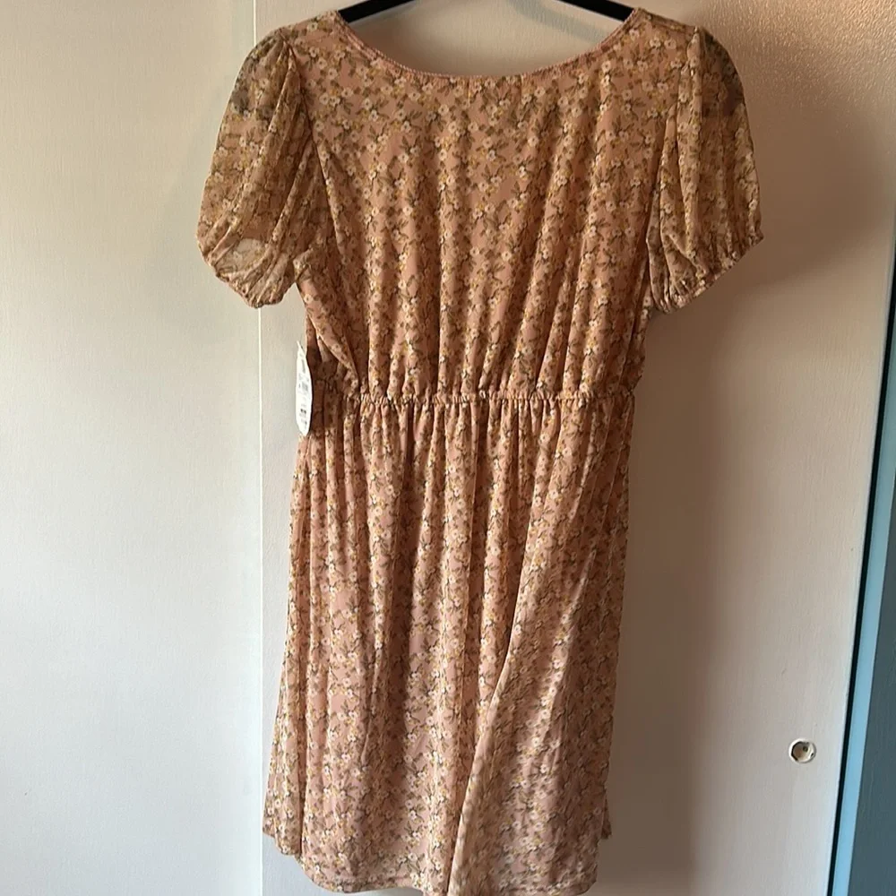 Altar'd State Floral Pink Dress - Picture 2 of 4